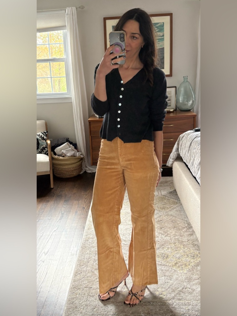 Vintage Custom Made Corduroy Pants